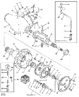 Редуктор 23130 правый Buhler Versatile, NEW HOLLAND в сборе 508833, 86011954, 507135