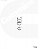 3800328 Гильза блока цилиндров 6CT, 6L, ISC ISC 8.3 ISL, QSC, Cummins (Камминс)